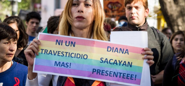 ¡Basta de travesticidios! Comienza el juicio por el asesinato de Diana Sacayán