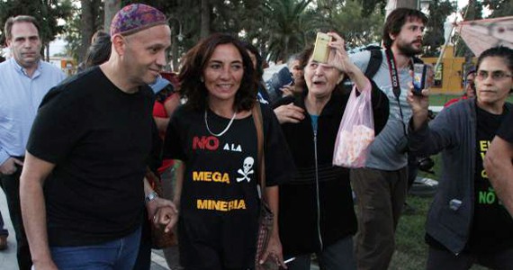 El pueblo de Jáchal reclamó al ministro Bergman el cumplimiento de la Ley de Glaciares