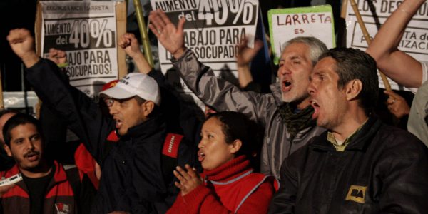 Ocupación de la Jefatura de Gobierno: “Lo invitamos a Larreta a vivir con 4000 pesos por mes”