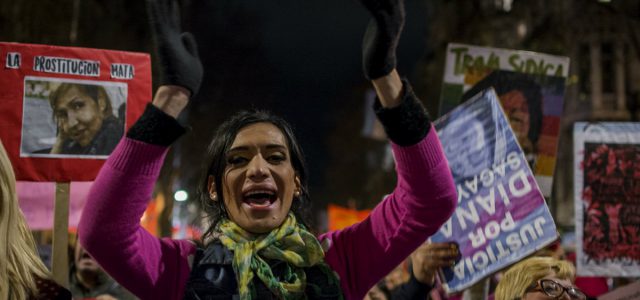 “¡Furia trava! Las travestis también somos sujetas políticas”