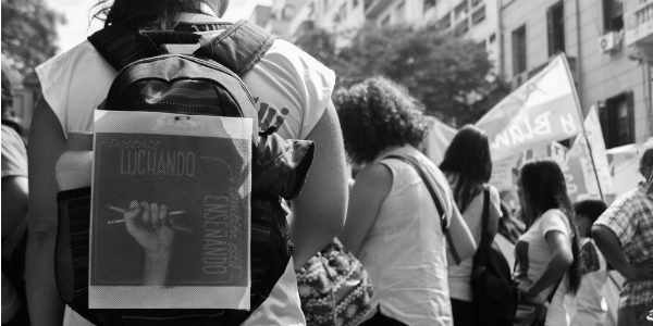 Las clases se dieron en las calles: masiva movilización docente