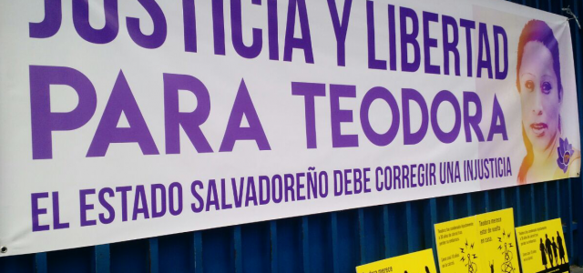 El Salvador: “Teodora escucha, por ti es esta lucha”