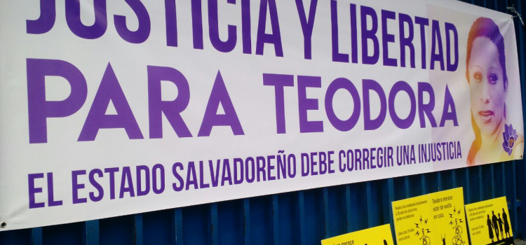 El Salvador: “Teodora escucha, por ti es esta lucha”