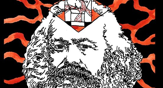 Palabras y dibujos, un collage para hablar de marxismo