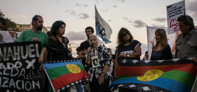Facundo Jones Huala, extradición con represión