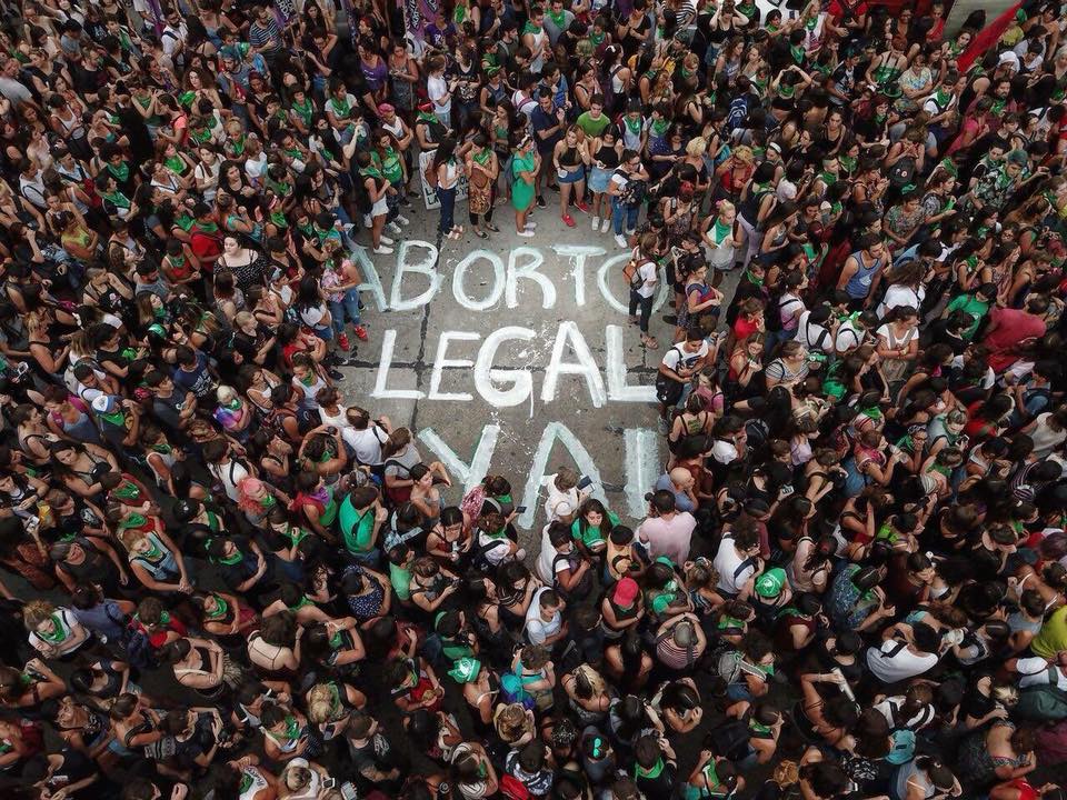 Resultado de imagen de marcha al congreso aborto legal